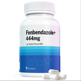 Fenben Fenbendazole 444mg 90 Count 99% Purity Lab Tested Supplement For Dietary Fitness