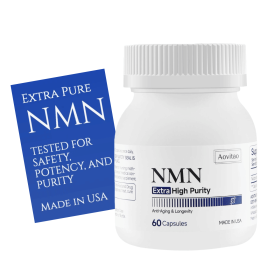 NMN Supplement 500mg Ultra Pure 99.8 Stabilized Form Supports NAD Production Cellular Health Healthy Aging 60 Capsules