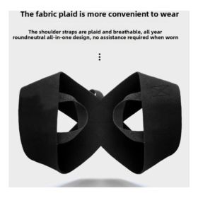 Fitness Heavy Shoulder Straps, Adjustable Fitness Posture Corrector Training Straps, Back Straightener Posture Corrector For Men Weight Training, (Option: XXL)
